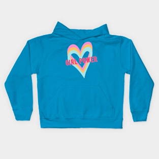 Girl power for the win! | fun, girly and feminine Kids Hoodie